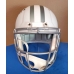 Emmitt Smith signed Dallas Cowboys Full Size Flat White Replica Football Helmet Beckett Authenticated